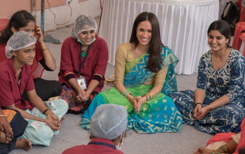 Meghan Markle India 2017